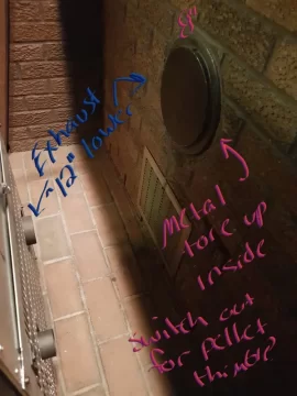 [Hearth.com] ComfortBilt Pellet Stove Install - Masonry