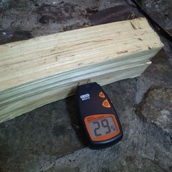 Wood stove woes - wood moisture