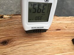 Moisture Content of two year downed tree and other BS