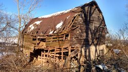 I found a barn