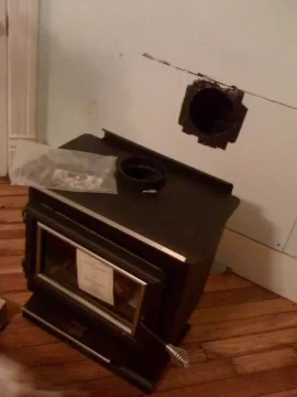 [Hearth.com] Bought a new Summers Heat Wood Stove to use with a 116 year old chimney but...
