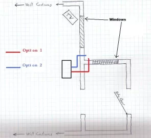 [Hearth.com] How would you vent in this situation