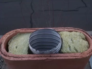 [Hearth.com] Insulation around chimney liner?