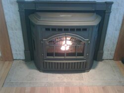 New Hearth completed in prep for Mt. Vernon AE insert