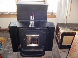 Pellet stove modifications