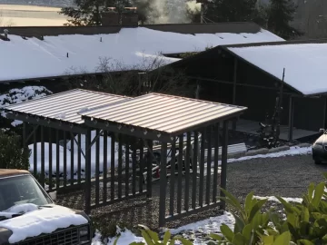 Drying firewood - shed or covered in open?