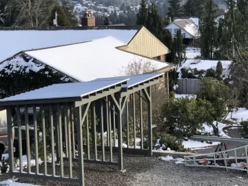 Drying firewood - shed or covered in open?