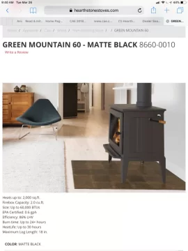 [Hearth.com] Hearthstone New Greenmountain Stoves?