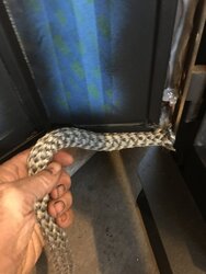 Paint up those small fire glass holding bars during a fire door gasket change?