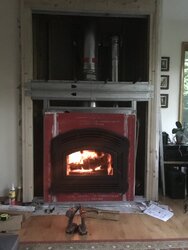 Still without new fireplace!!
