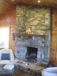 Wood stove in stone fireplace: Rear vent and catalytic?