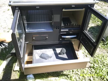 [Hearth.com] Wood Cook-stove Arrives