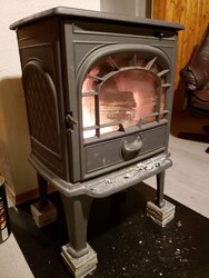 How to adjust system for a  change in stove height?