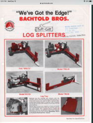 Log Splitter- Show us your log splitter.