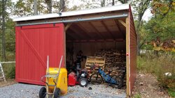 Wood not drying in shed, what now?