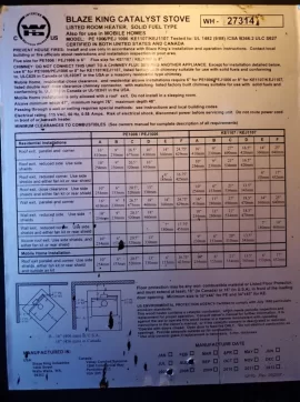 [Hearth.com] Which model Blaze King is this?