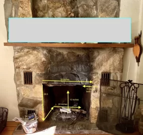 Potential wood burning insert install into heatilator fireplace