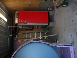 Indoor boiler located in shed?