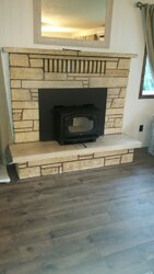 Fireplace smell after insert install