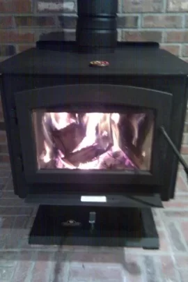 [Hearth.com] and shes installed - Napoleon 1450