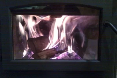 [Hearth.com] and shes installed - Napoleon 1450