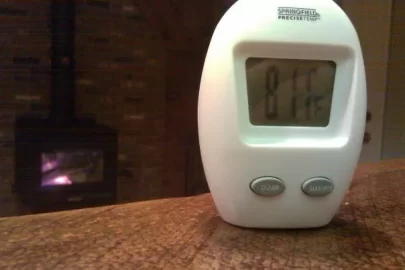[Hearth.com] and shes installed - Napoleon 1450