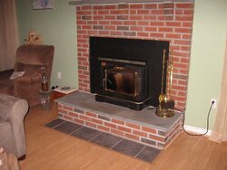 What to put on hardwood floors in front of wood stove