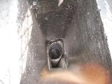 [Hearth.com] 6" Pipe not running all the way to the top of the chimney?