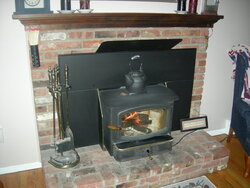 Conversion from Fireplace to Wood Burning Insert