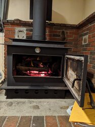 Can you help identify the following wood burning stove