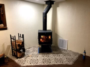[Hearth.com] For those of you who complain about their roof.