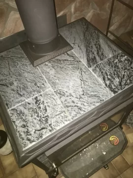 [Hearth.com] New Hearthstone Soapstone Heritage - is this white line normal?