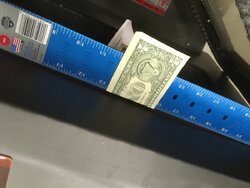 Dollar bill test