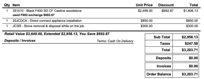 [Hearth.com] Replacing my F602 after 3 weeks - getting ripped off?