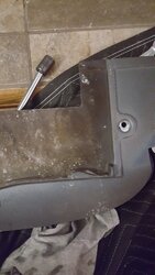 Jotul F600 ash pan door