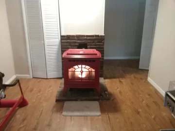 [Hearth.com] Mt vernon non ae outside of stove getting hot