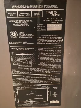 [Hearth.com] I have a question about this particular fire place it’s a 1989 stove I believe I just want to know how much would this stove sell for