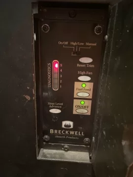 Breckwell p2000i control board won't go lower than level 5 | Hearth.com  Forums Home