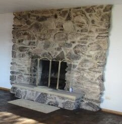 Fireplace project- how to lower the top of the fireplace