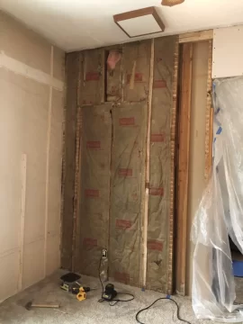 [Hearth.com] Building around a wood burning stove