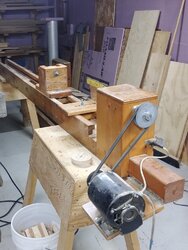 Experiments with a gyn pole winch