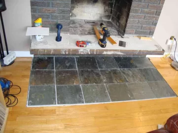 [Hearth.com] Floor / hearth install questions - update with pics - finished!