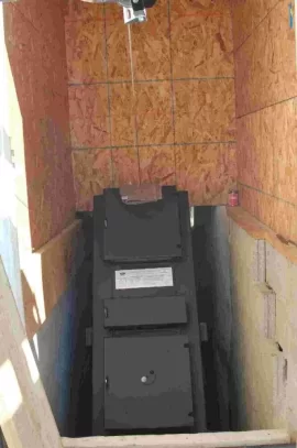 [Hearth.com] Froling wood boiler installation underway!!