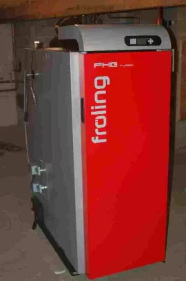[Hearth.com] Froling wood boiler installation underway!!