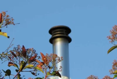 [Hearth.com] Chimney Cap Caught Fire Tonight.