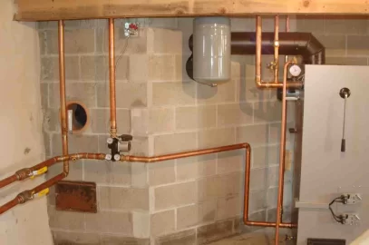 [Hearth.com] Froling wood boiler installation underway!!