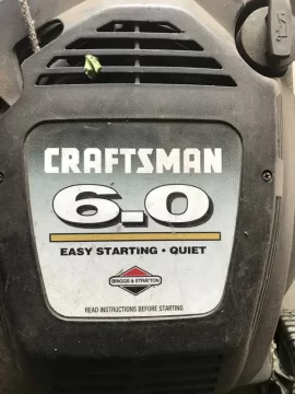 Replacing a gas tank on a Sears Craftsman 22”  push mower purchased Aug 2001?