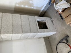 Old tile flue appears to be mortared in. Now what?