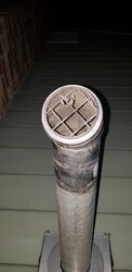 How to open this pellet stove vent?