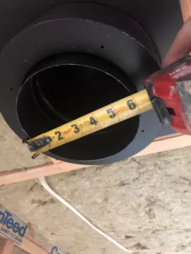 [Hearth.com] Duravent chimney - will the chimney collapse if ceiling support box is removed ?